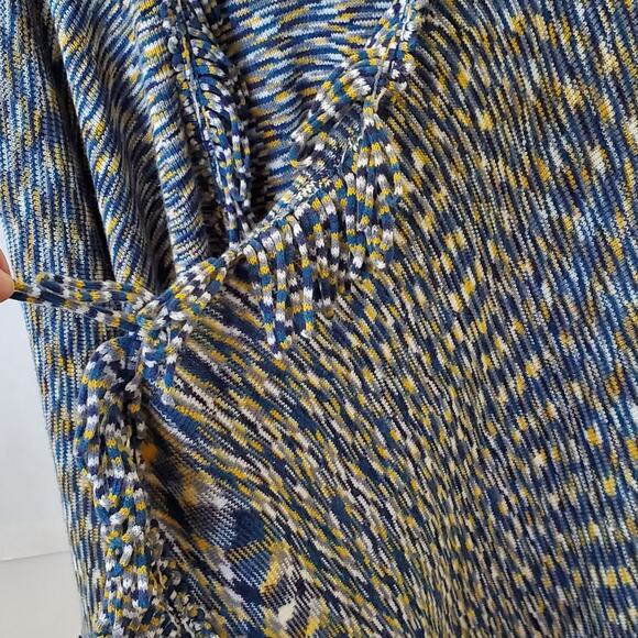 Multicolor Anthropologie MOTH Cardigan Cape, Cozy Open Front Shawl Poncho - Picture 5 of 7